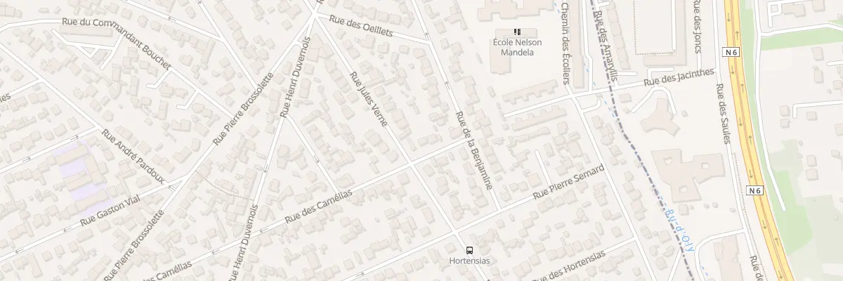 Plan du 75 Rue des Camélias à Vigneux-sur-Seine