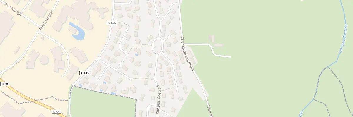 Plan du 3 Rue Olivier de Serres à Aurillac