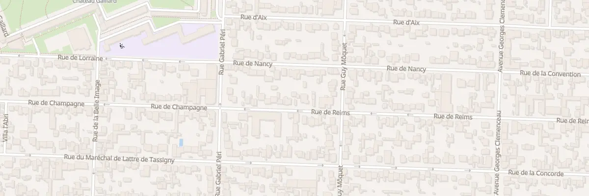Plan du 17 Rue de Reims à Maisons-Alfort