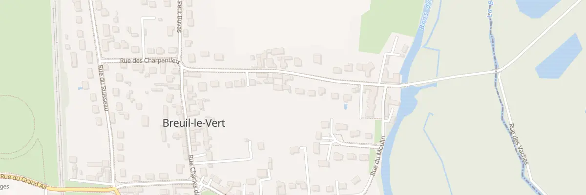 Plan du 20T Rue des Charpentiers à Breuil-le-Vert