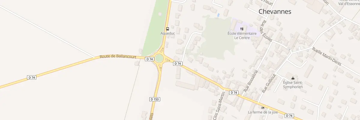 Plan du 6 Imp des Tilleuls à Chevannes