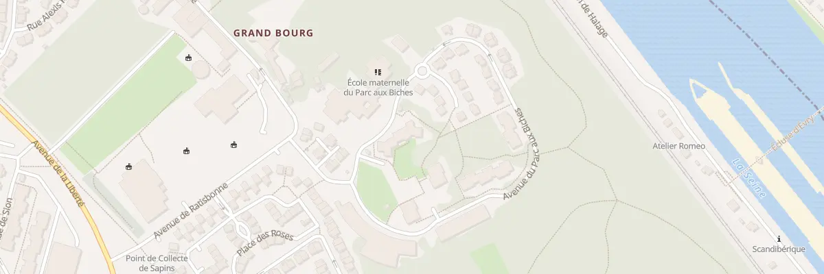 Plan du 27 Av du Parc aux Biches à Évry-Courcouronnes