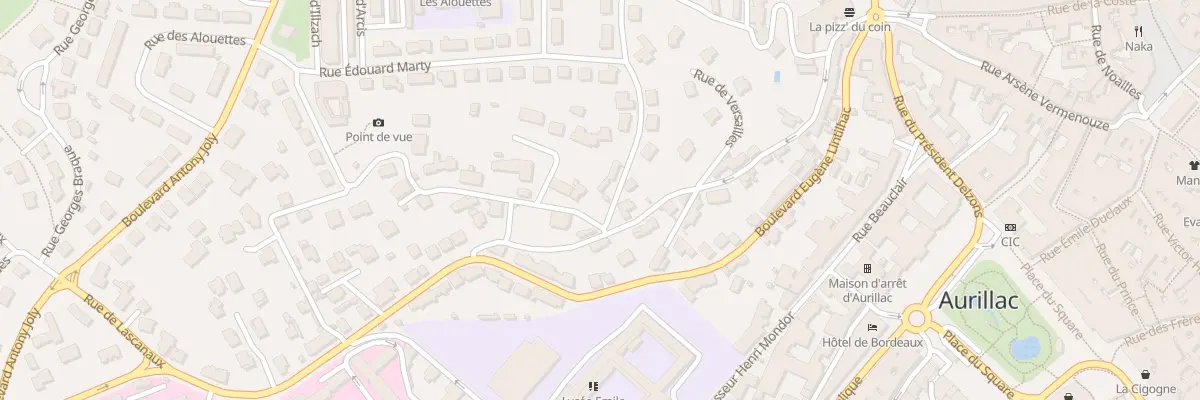 Plan du 1 Rue du Carlades à Aurillac