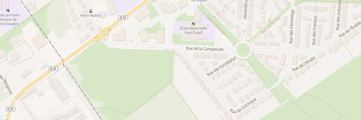 Plan du 2 Rue du Colchique à Vigneux-sur-Seine