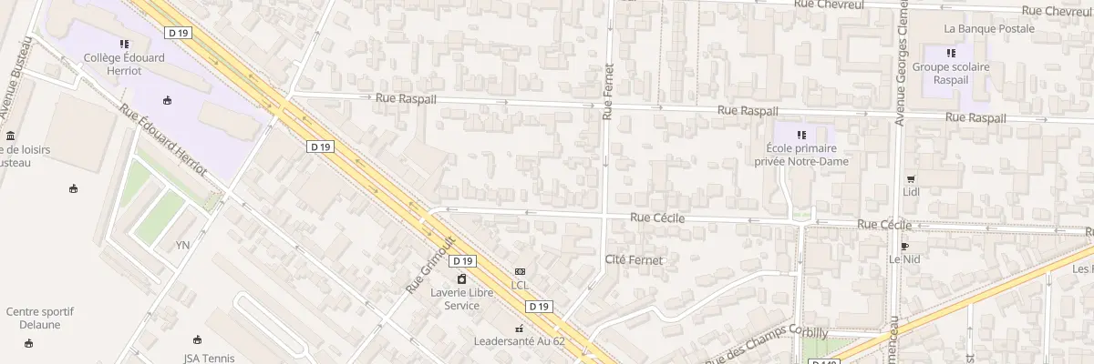 Plan du 15 Rue Cécile à Maisons-Alfort