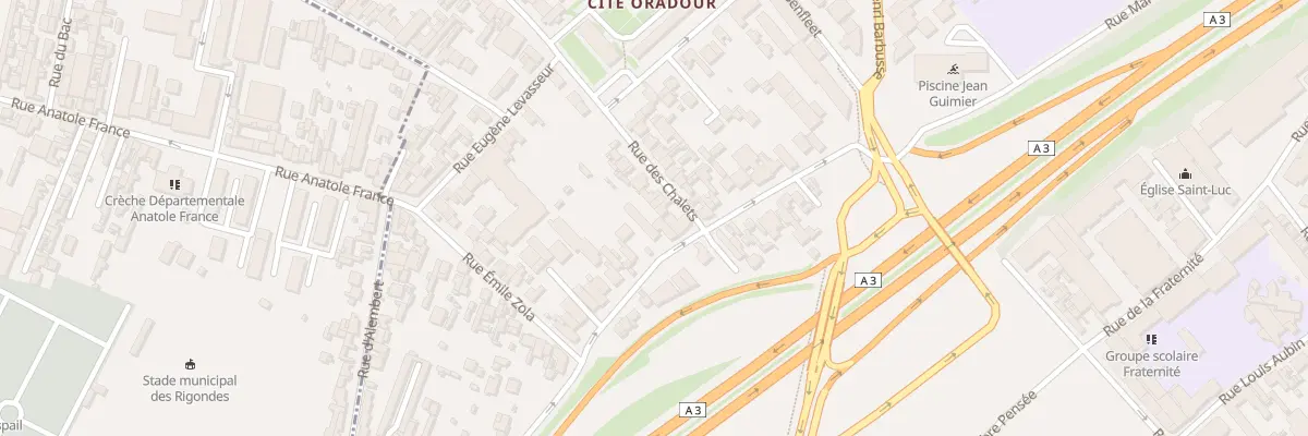 Plan du 38 Rue Alexandre Dumas à Romainville