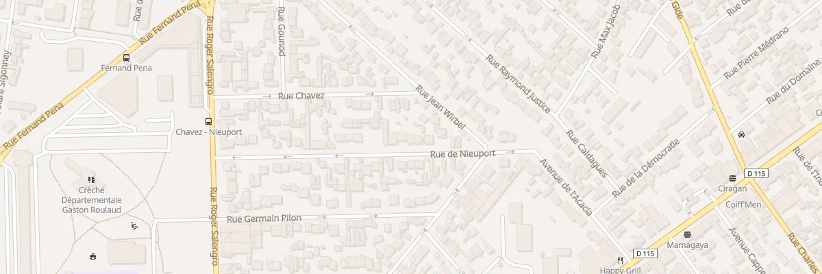 Plan du 41 Rue De Nieuport à Drancy