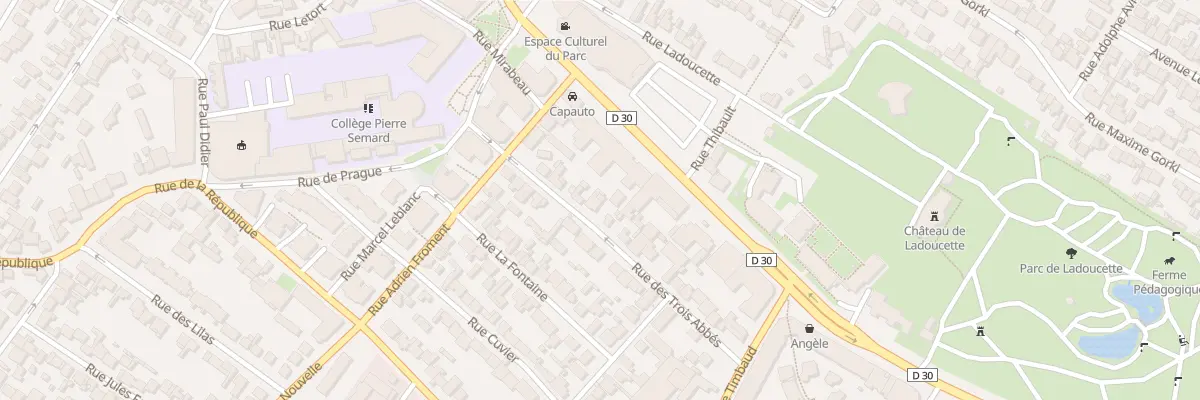 Plan du 34 Rue Des Trois Abbes à Drancy