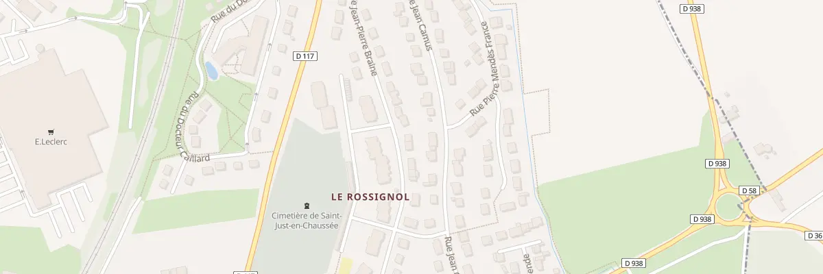 Plan du 19 Rue Jean Moulin à Saint-Just-en-Chaussée