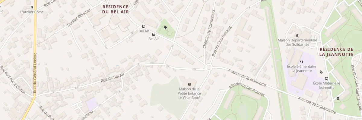 Plan du 12 Av du Bois Chapet à Mennecy