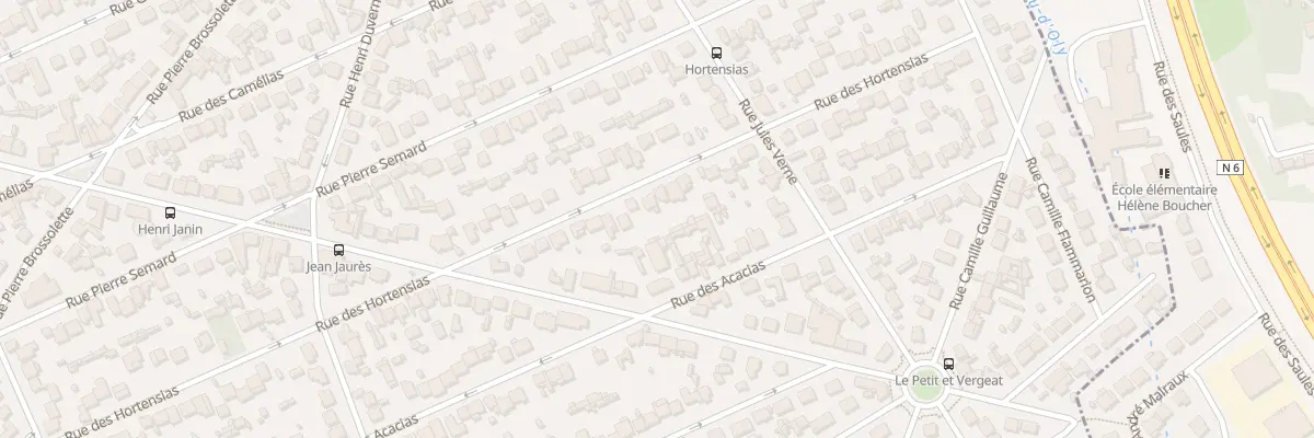 Plan du 60 Rue des Hortensias à Vigneux-sur-Seine