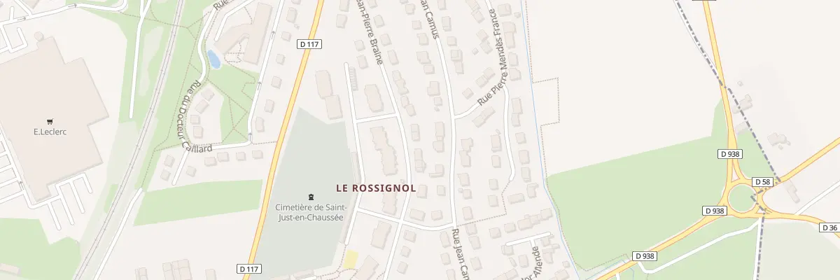Plan du 18 Rue Jean Moulin à Saint-Just-en-Chaussée