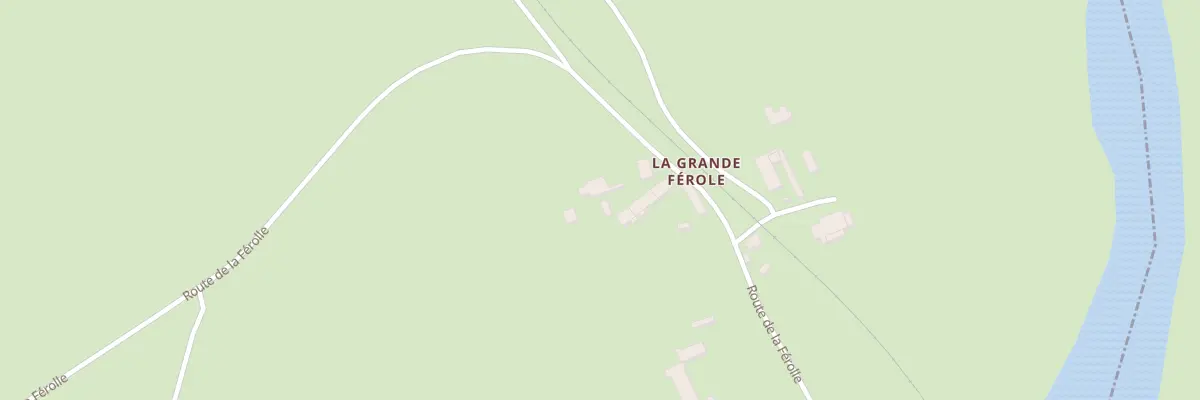 Plan du 1097 Rte de la Ferolle à Nozières