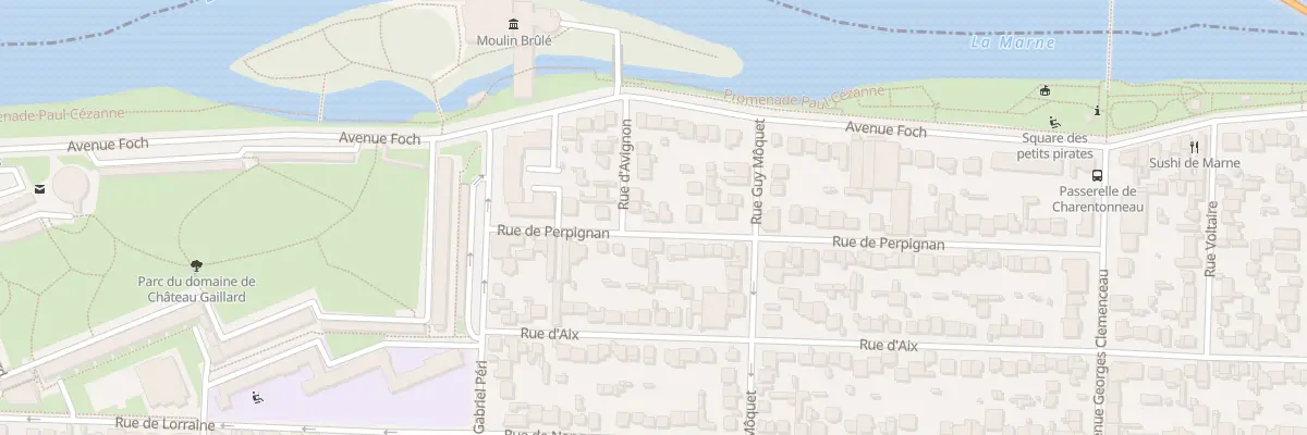 Plan du 19 Rue de Perpignan à Maisons-Alfort