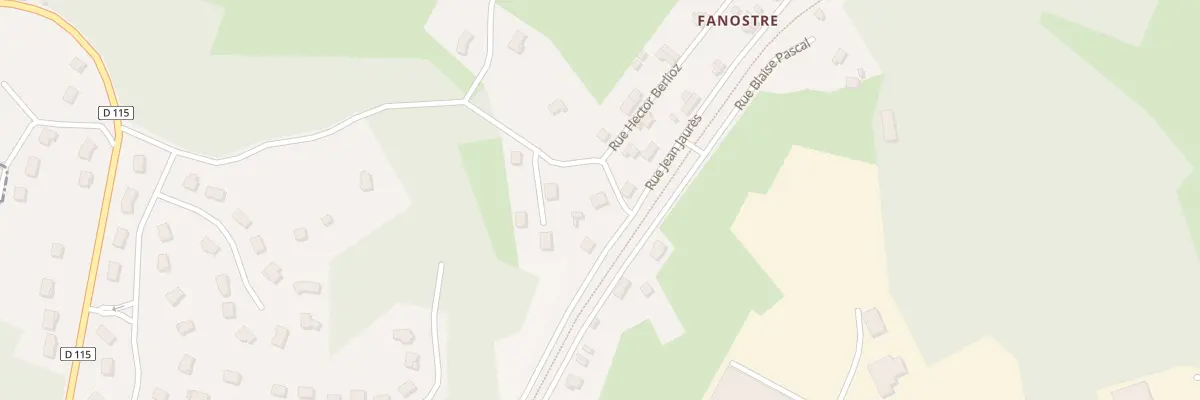 Plan du 11 Rue Jean Jaurès à Ydes