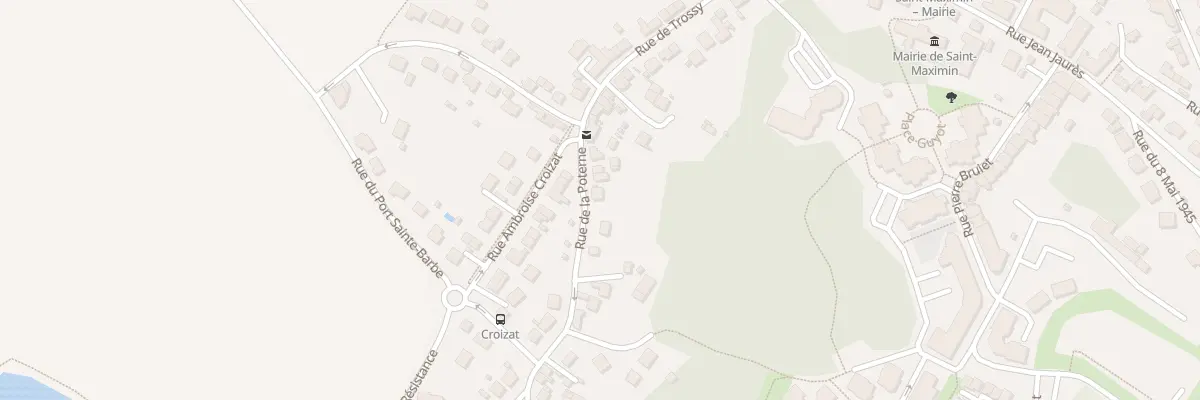 Plan du 8 Rue de la Poterne à Saint-Maximin