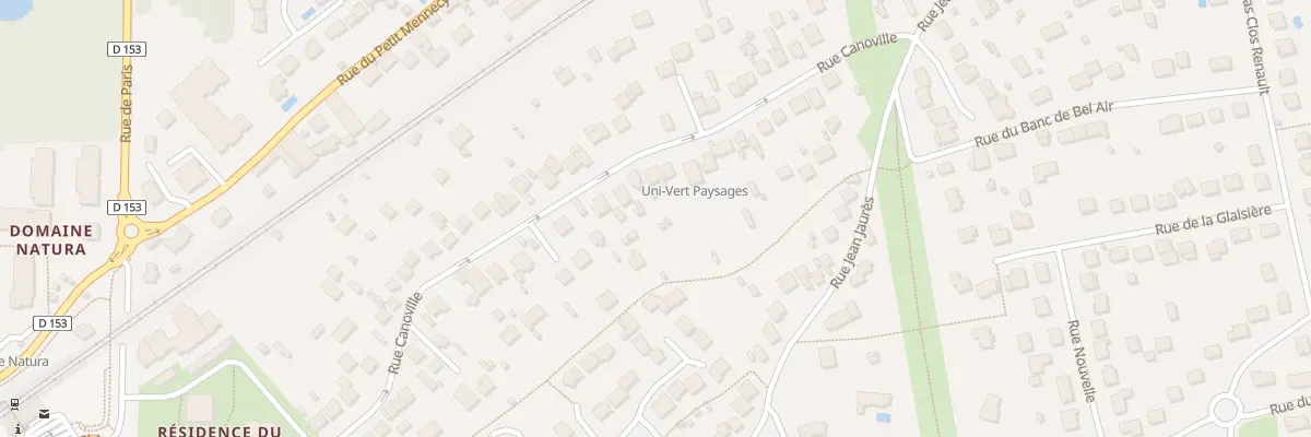 Plan du 88 Rue Canoville à Mennecy