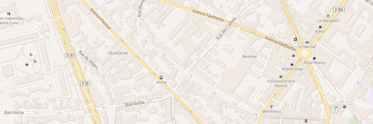 Plan du 1 Rue des Caillots à Montreuil