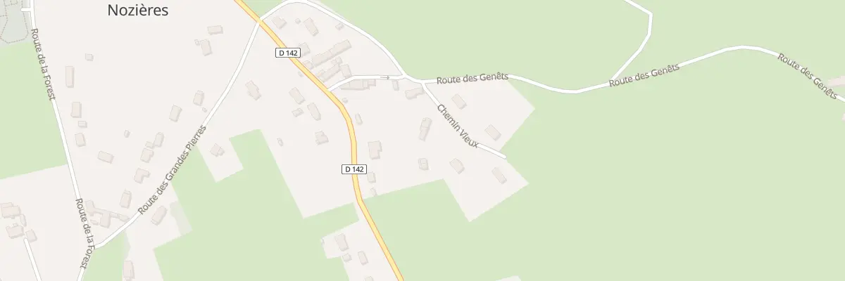 Plan du 46 Chem Vieux à Nozières