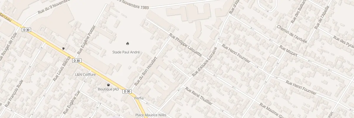 Plan du 12 Rue Montchanin à Drancy