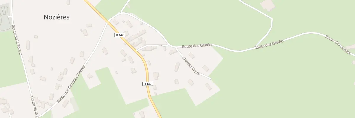 Plan du 44 Chem Vieux à Nozières
