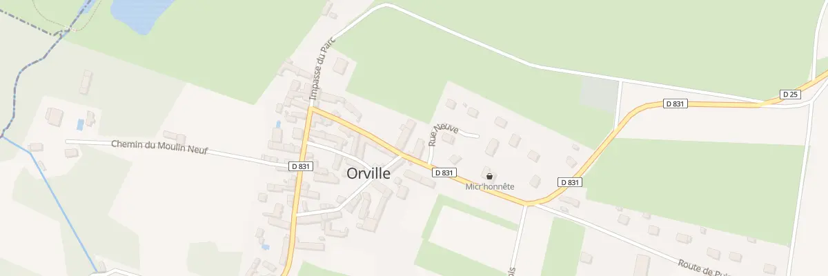 Plan du 6 Rue de l’Ecole à Orville