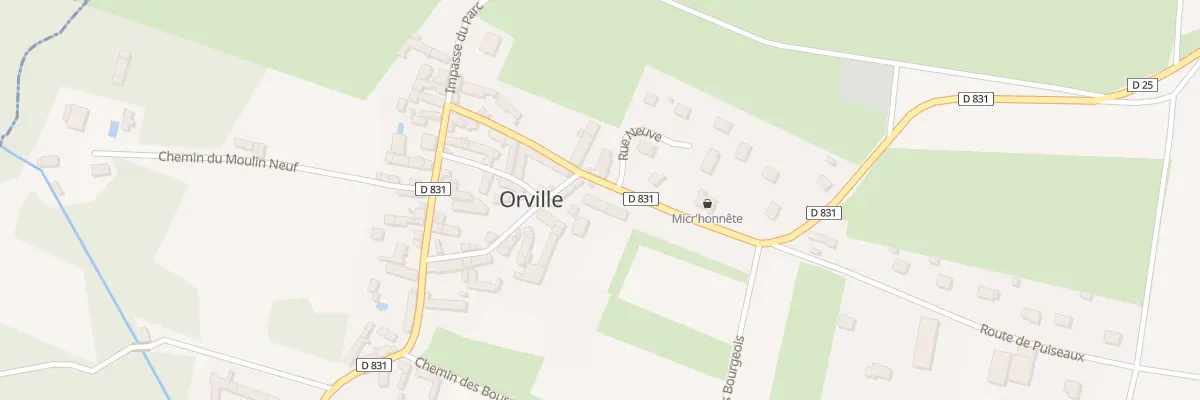 Plan du 5 Rue de l’Ecole à Orville