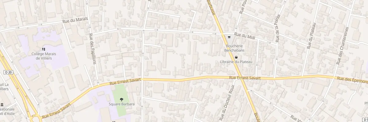 Plan du 67B Rue Ernest Savart à Montreuil