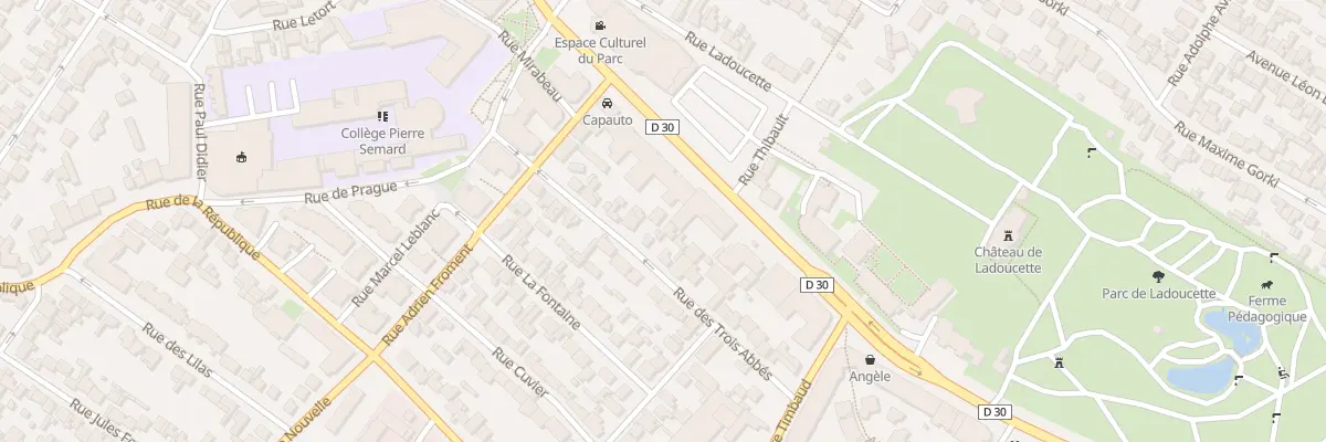 Plan du 32 Rue Des Trois Abbes à Drancy