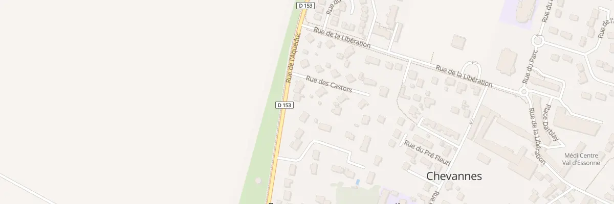Plan du 6 Rue de l’Aqueduc à Chevannes