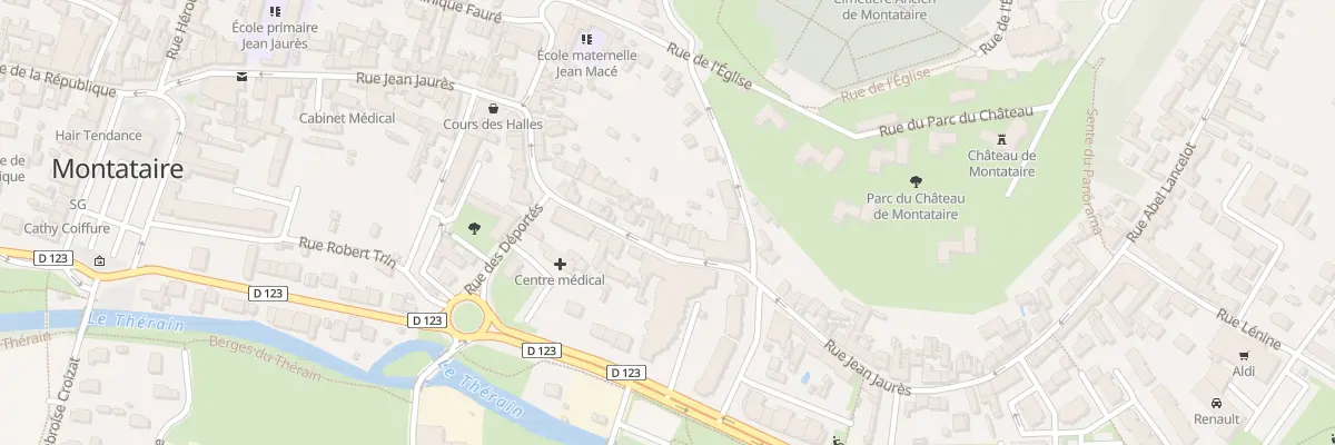 Plan du 113B Rue Jean Jaurès à Montataire