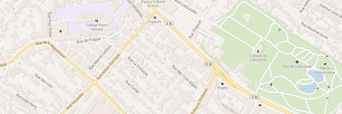 Plan du 24 Rue Des Trois Abbes à Drancy