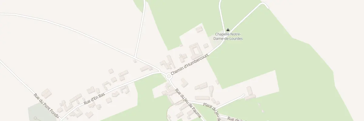 Plan du 5 Che d’Humbercourt à Pommera