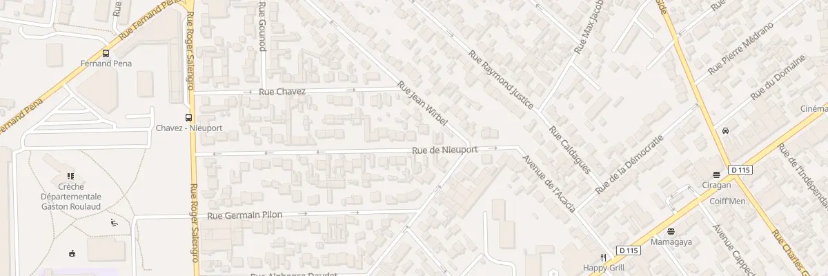 Plan du 45 Rue De Nieuport à Drancy