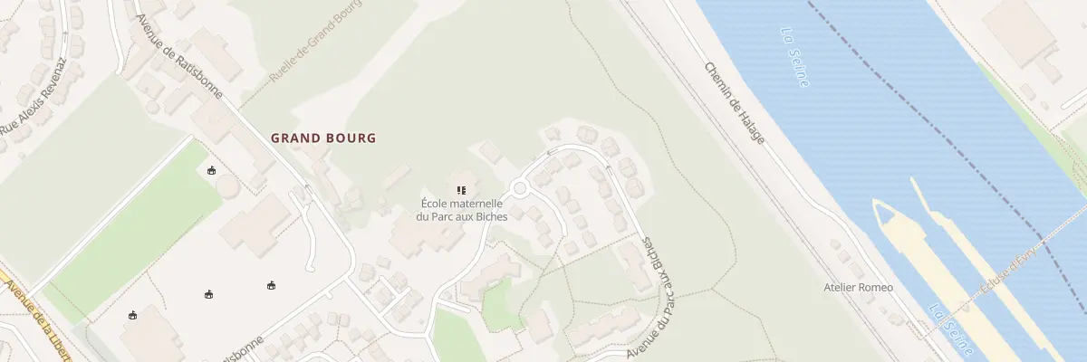 Plan du 19G Av du Parc aux Biches à Évry-Courcouronnes