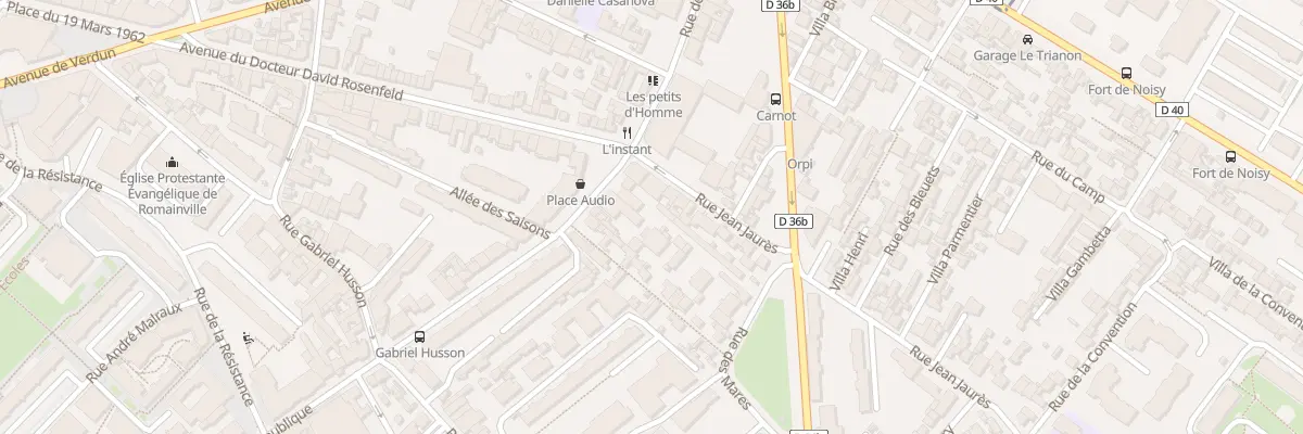 Plan du 49 Rue de la République à Romainville