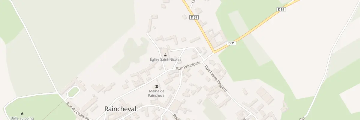 Plan du 6 Rue Principale à Raincheval