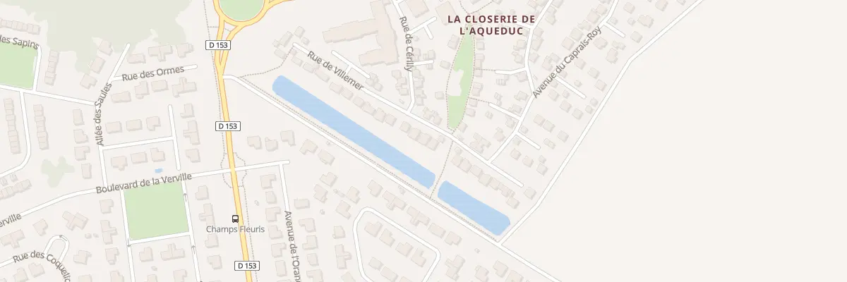 Plan du 19 Rue de Villemer à Mennecy