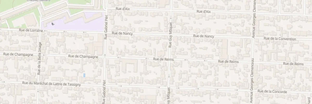 Plan du 21 Rue de Reims à Maisons-Alfort