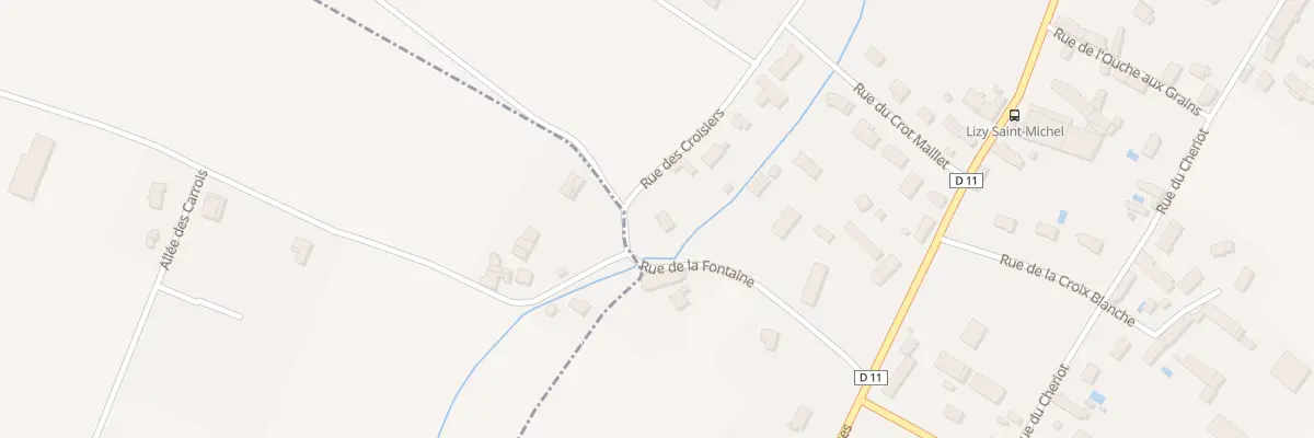 Plan du 15 Rue des Croisiers à Pigny
