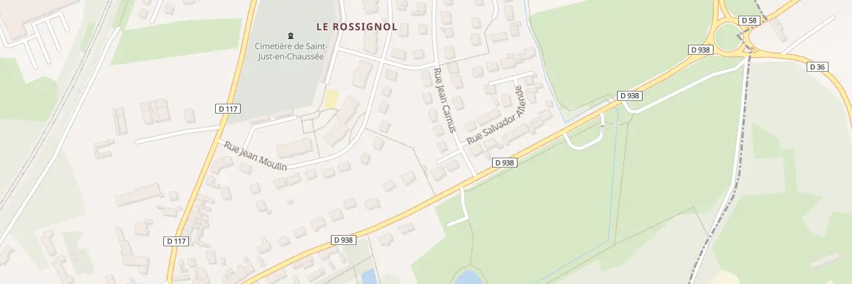 Plan du 3 Rue Jean Camus à Saint-Just-en-Chaussée