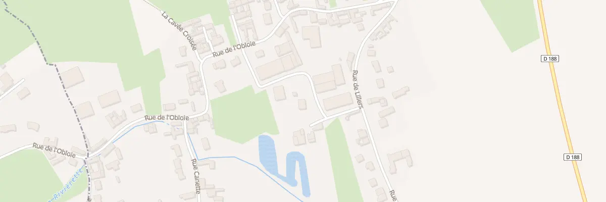 Plan du 193B Rue de Lillers à Isbergues