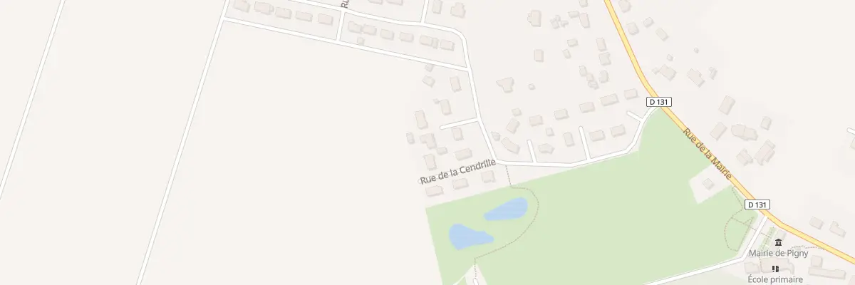 Plan du 3 Rue des Irantèles à Pigny
