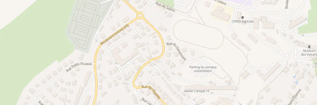 Plan du 97 Rue de l’Egalite à Aurillac