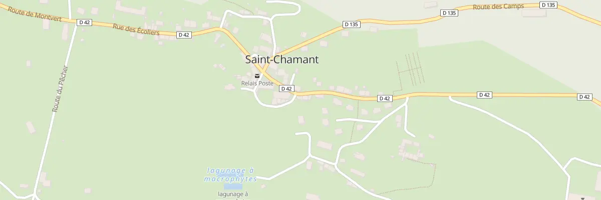 Plan du 5109 Le Bourg à Saint-Chamant