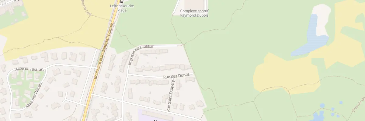 Plan du 137 Rue des Dunes à Leffrinckoucke