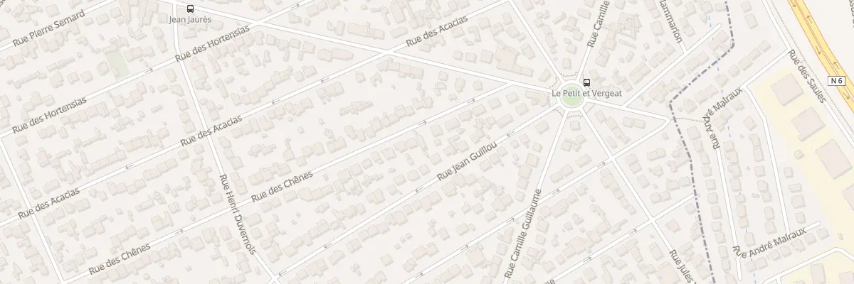 Plan du 74 Rue des Chenes à Vigneux-sur-Seine