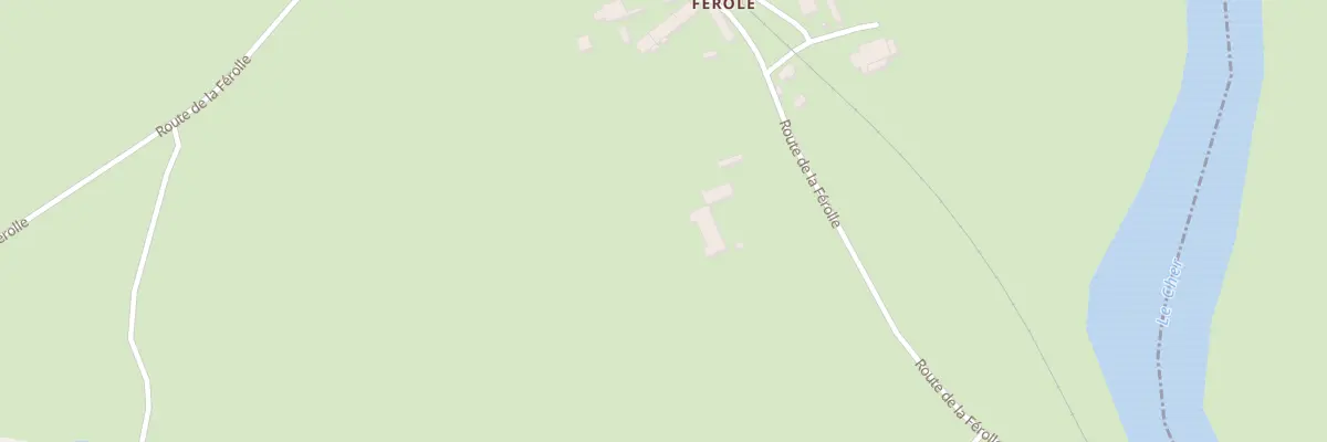 Plan du 903 Rte de la Ferolle à Nozières