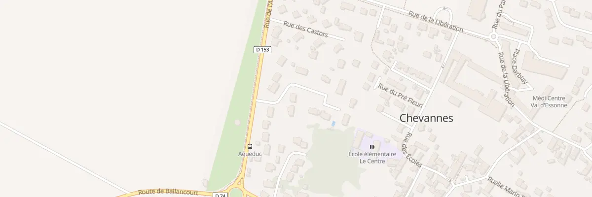 Plan du 6 Rue de la Beauceronne à Chevannes