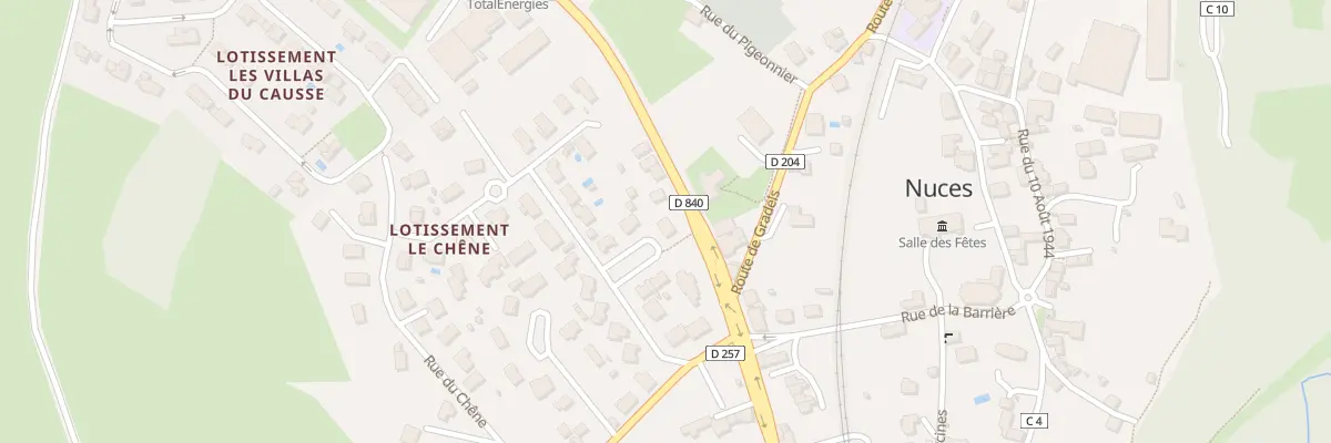 Plan du 5618 Puech Delmont à Valady